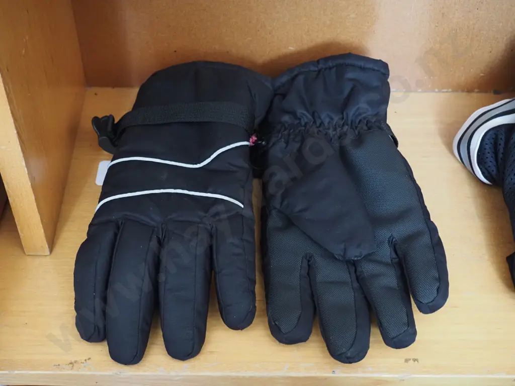 2 black gloves Image 1++