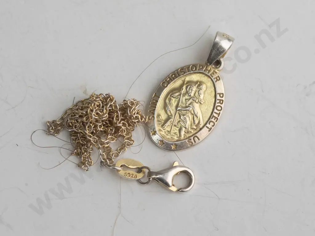 Saint Christopher Necklace Image 1++