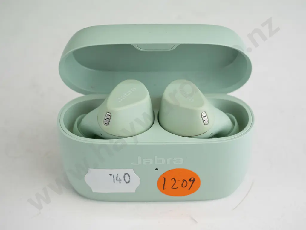Teal green Jabra wireless ear phones  Image 1++