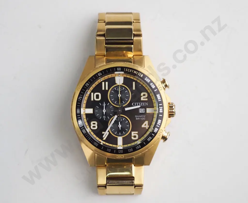 Watch, Citizen, gold, analogue Image 1++