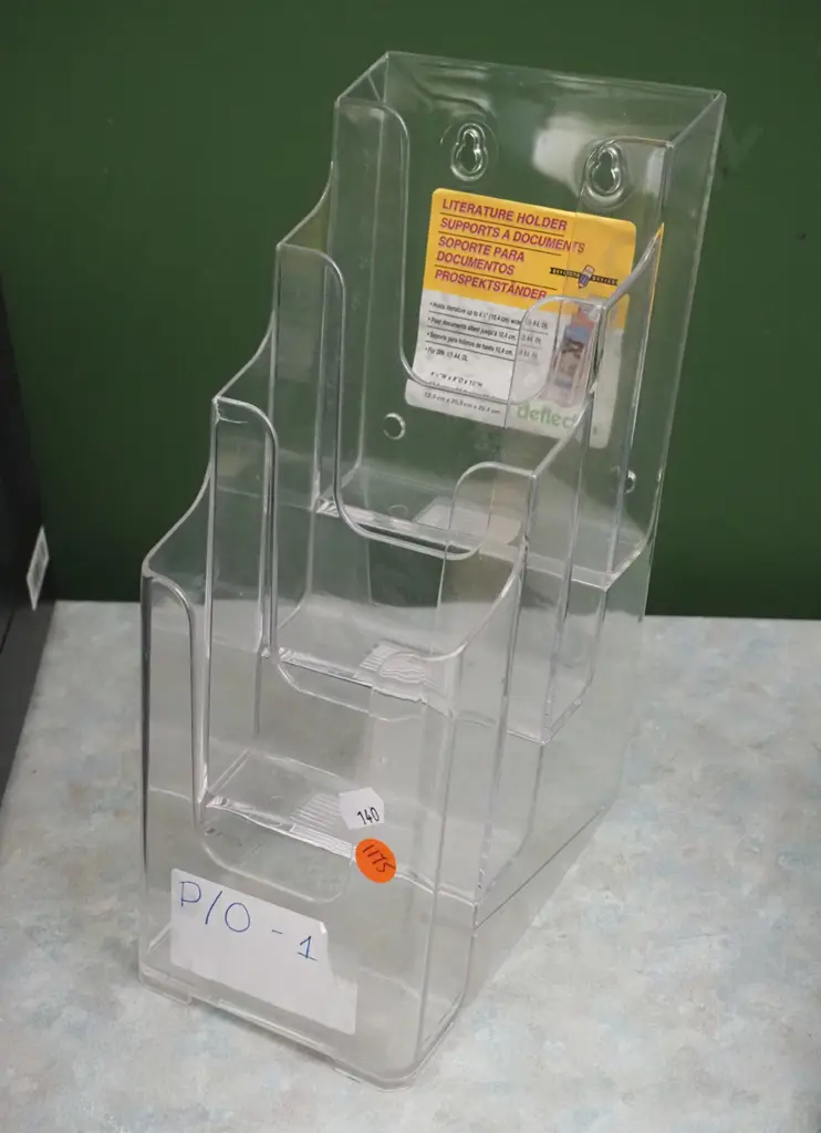 Perspex literature holder Image 1++