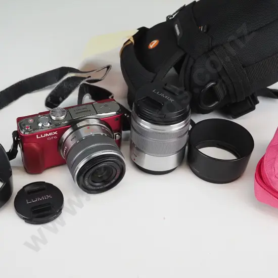 Panasonic Camera DMC-GF6 and lens 
