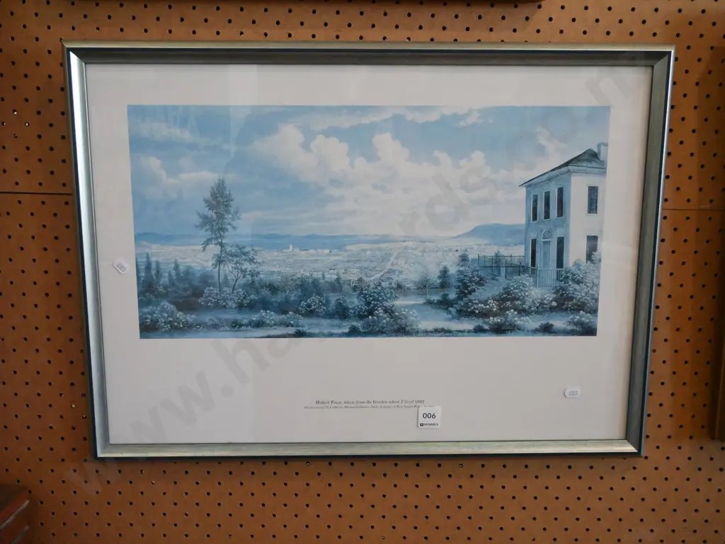 framed print - Hobart town Image 1++
