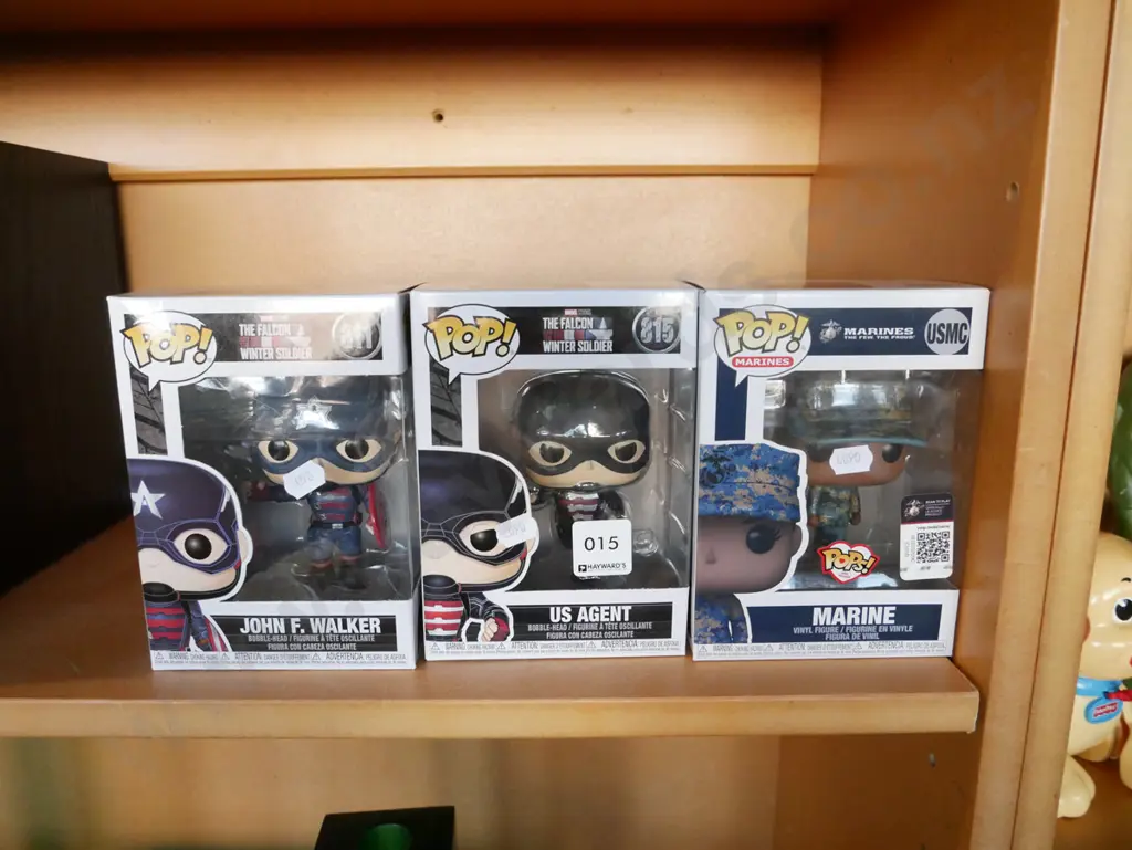 Pop movie figurines - JF. Walker, US Agent, Marine Image 1++
