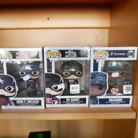 Pop movie figurines - JF. Walker, US Agent, Marine