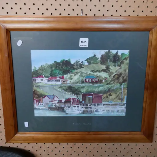 framed digital print - Taieri Mouth