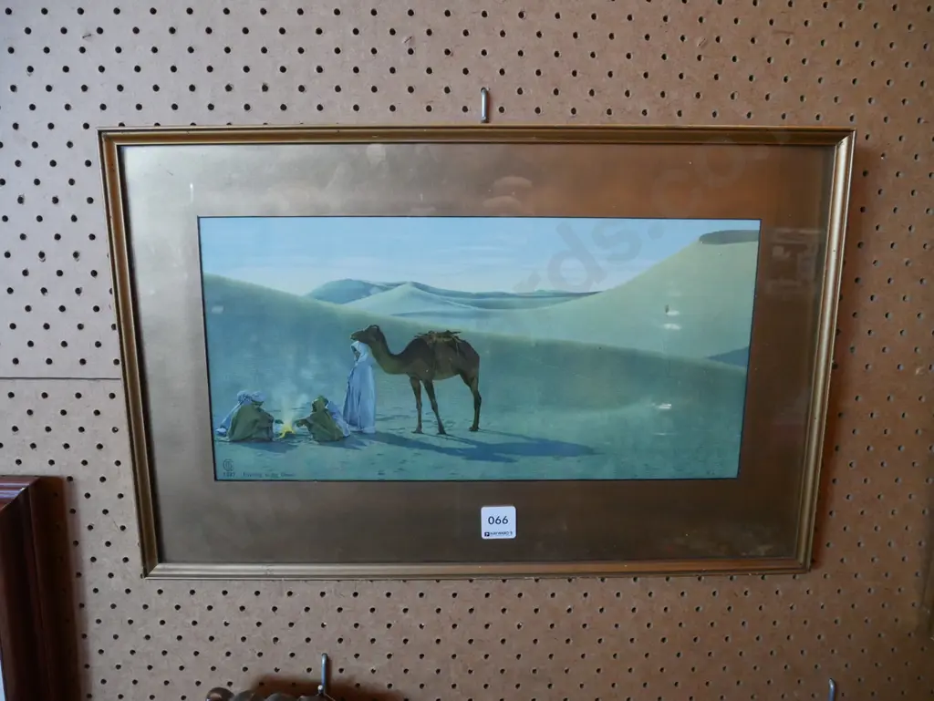 framed print - evening in the desert Image 1++