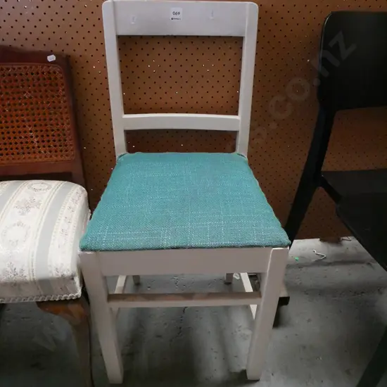 wood upholstered chair