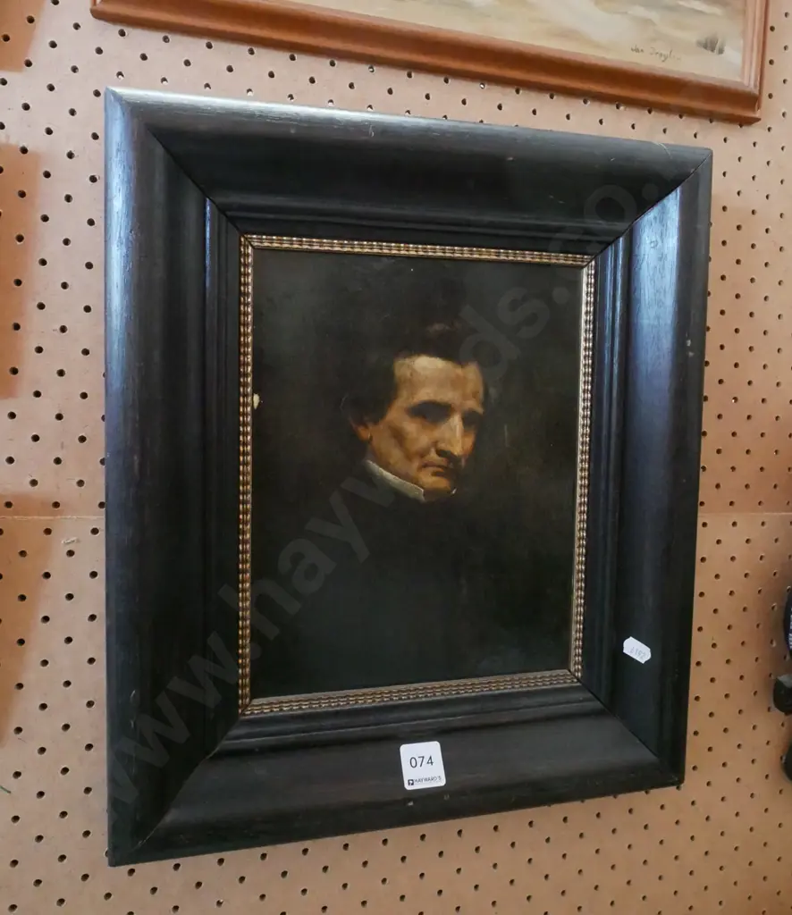framed print - male portrait Image 1++