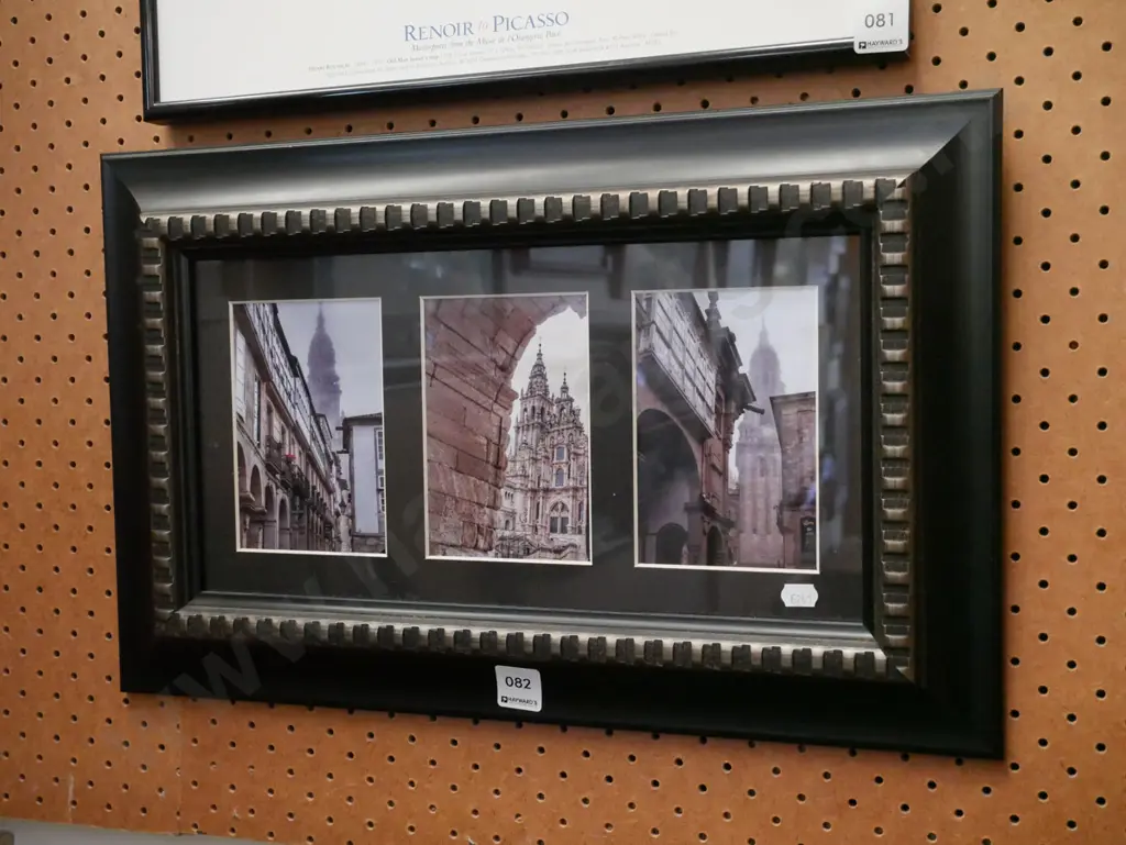 framed photographic triptych - European Buildings Image 1++