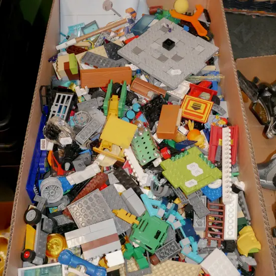 box of Lego