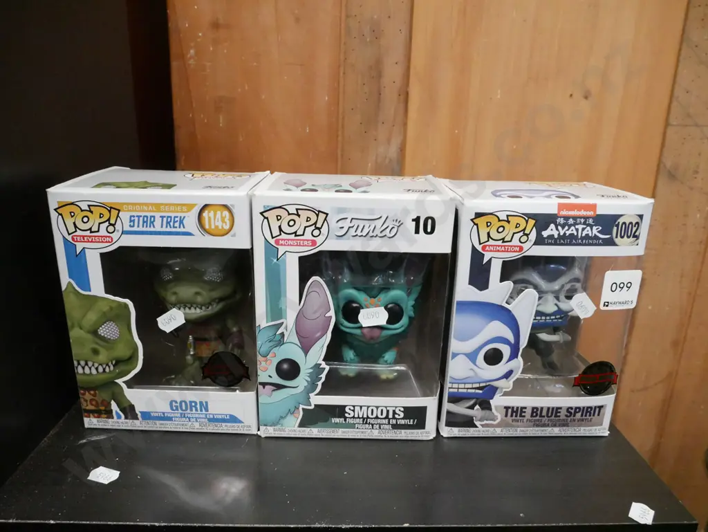 Pop movie figurines - Gorn, Smoots, The Blue Spirit Image 1++