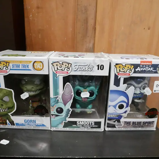 Pop movie figurines - Gorn, Smoots, The Blue Spirit