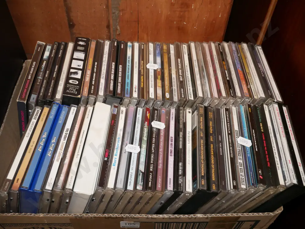 box of CDs Image 1++
