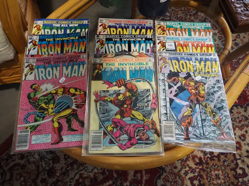 9x Iron Man comics Image 1++