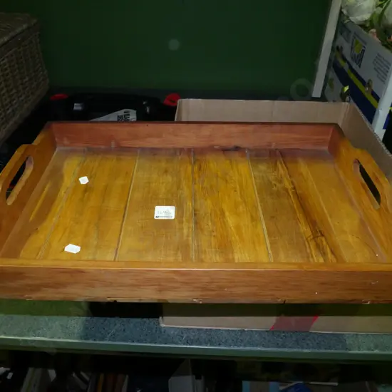 timber  handled tray