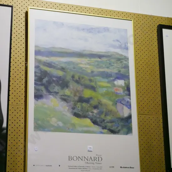 framed Pierre Bonnard poster print