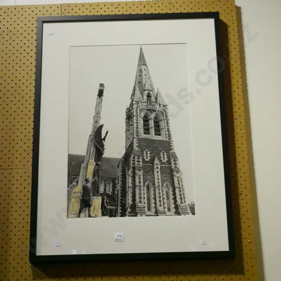 framed cathedral print