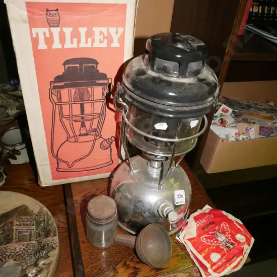 Tilley lantern - box and mantles