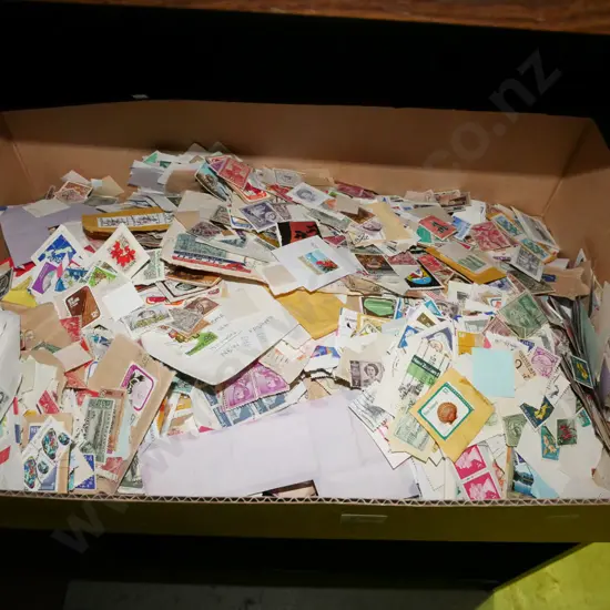 box of stamps