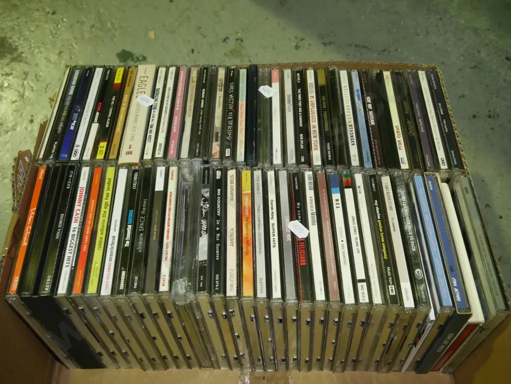 box of CDs Image 1++