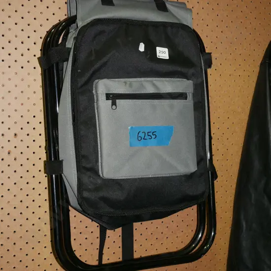 fishing bag and stool