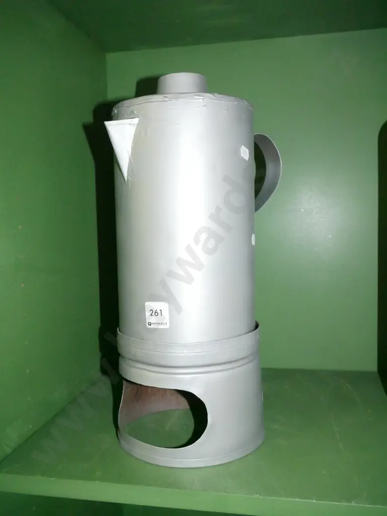 silver painted thermette Image 1++