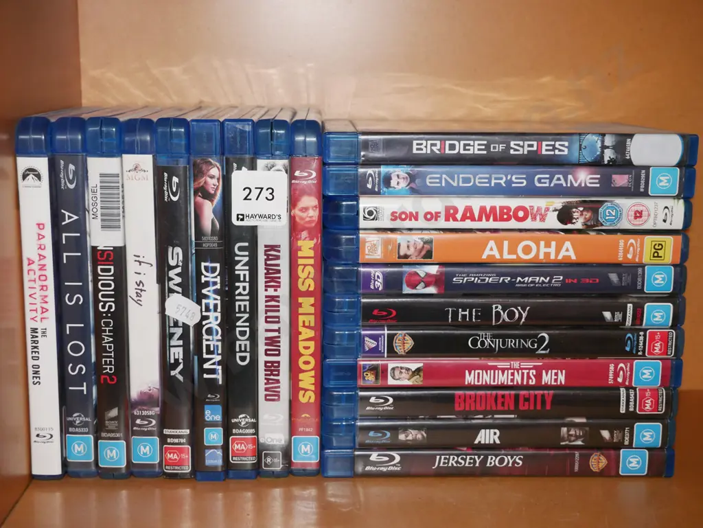 blue ray DVDs Image 1++