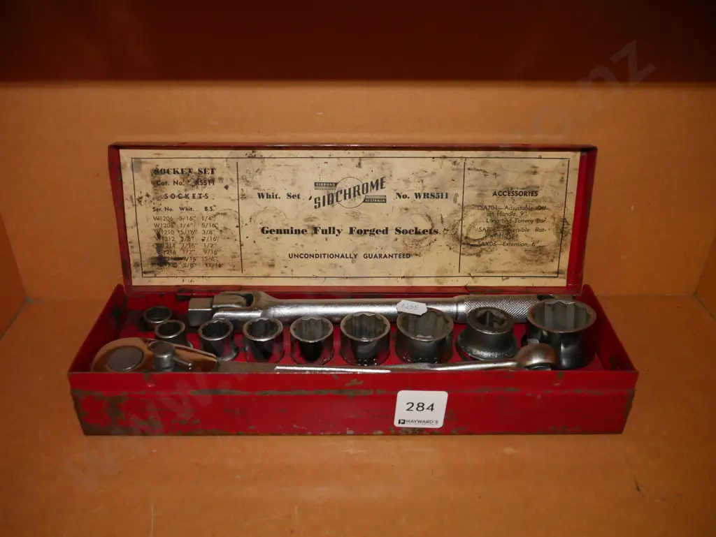 small Sid Chrome socket set Image 1++
