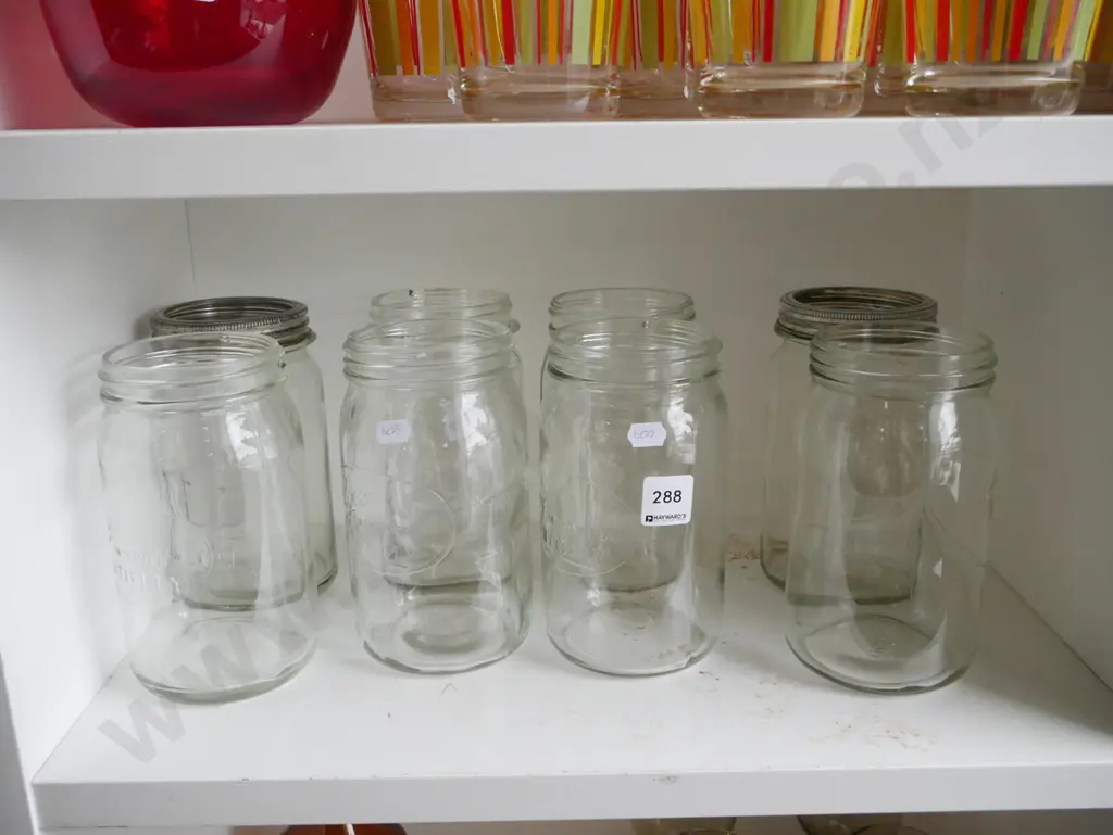 8x AGEE preserving jars Image 1++