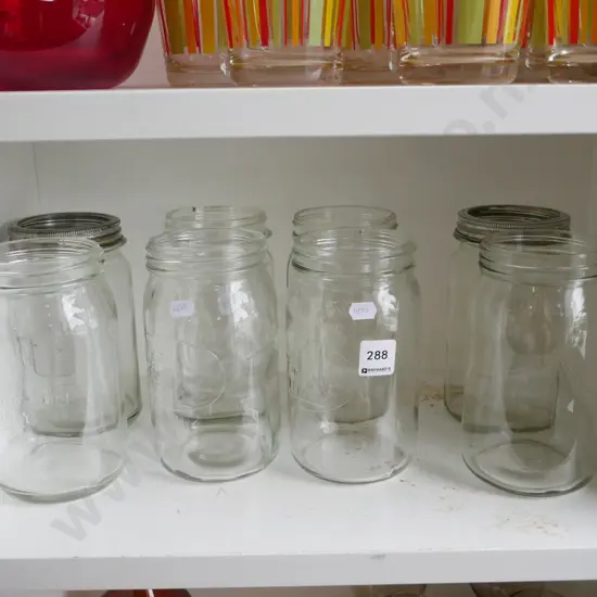 8x AGEE preserving jars