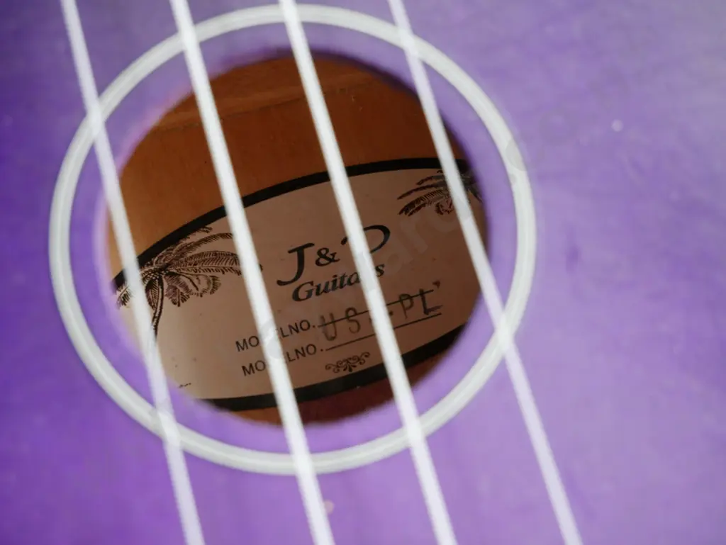small purple ukelele Image 1++