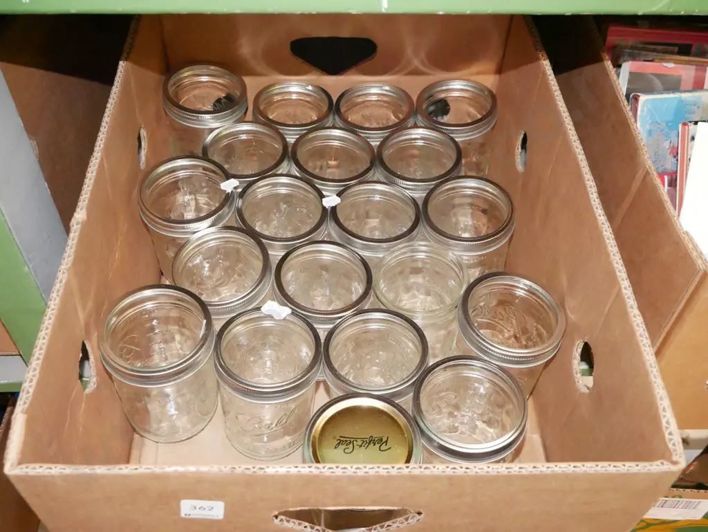 box; ball preserving jars Image 1++