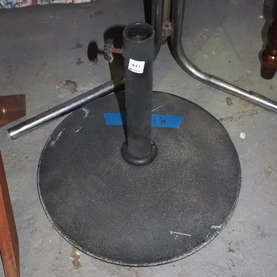 sun umbrella base - heavy