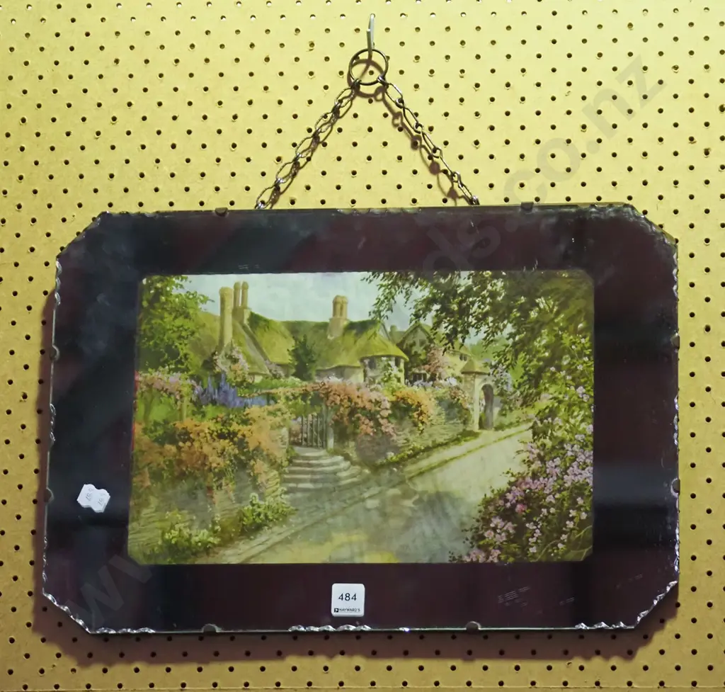 mirrored framed print - country house Image 1++