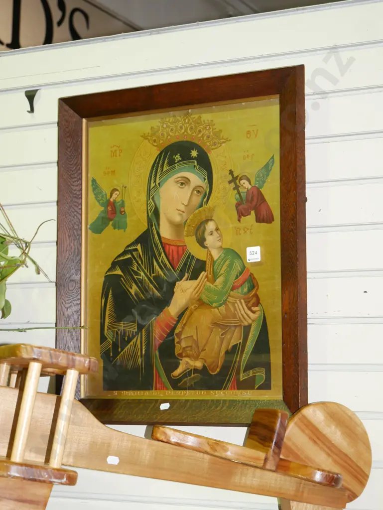 framed religious print Image 1++