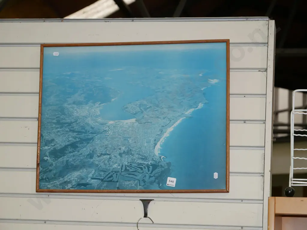 framed photo print - aerial shot Dunedin Image 1++