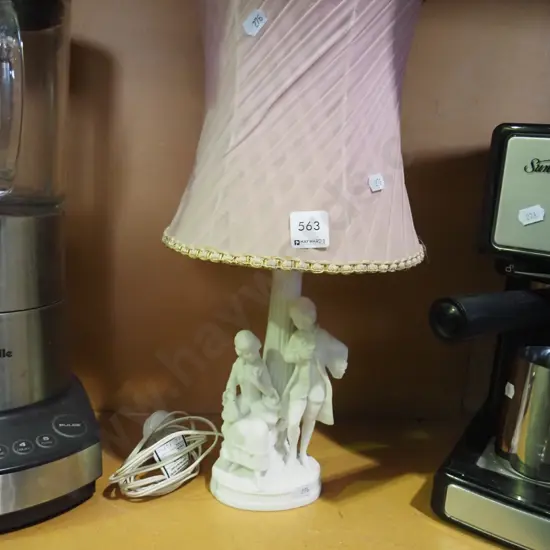 figural based table lamp