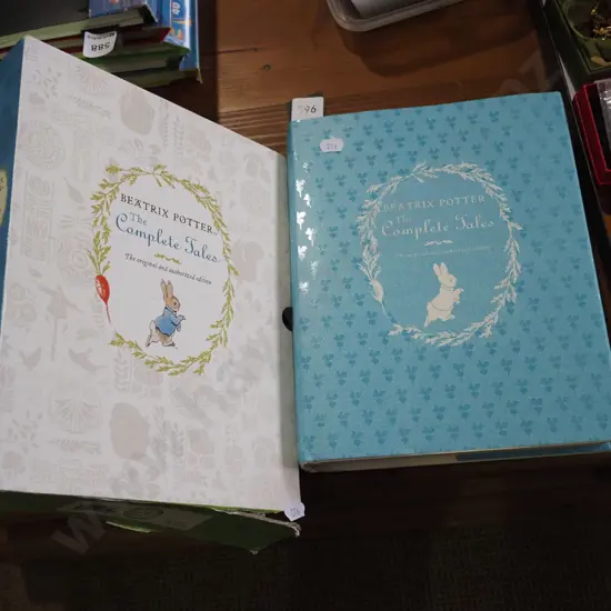 slip cased Beatrix Potter complete tales