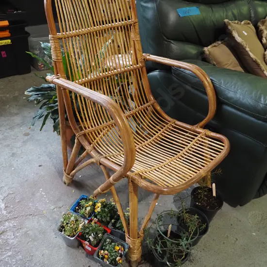 bamboo armchair