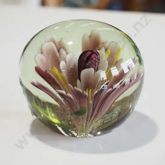 art glass paperweight