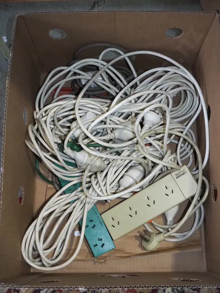 box of extension cords, multi boxes Image 1++