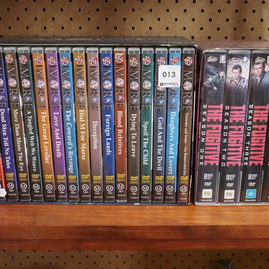 Inspector Morse and Fugitive DVDs