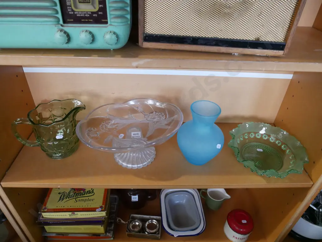 glassware jug, vase, bowl, comport Image 1++