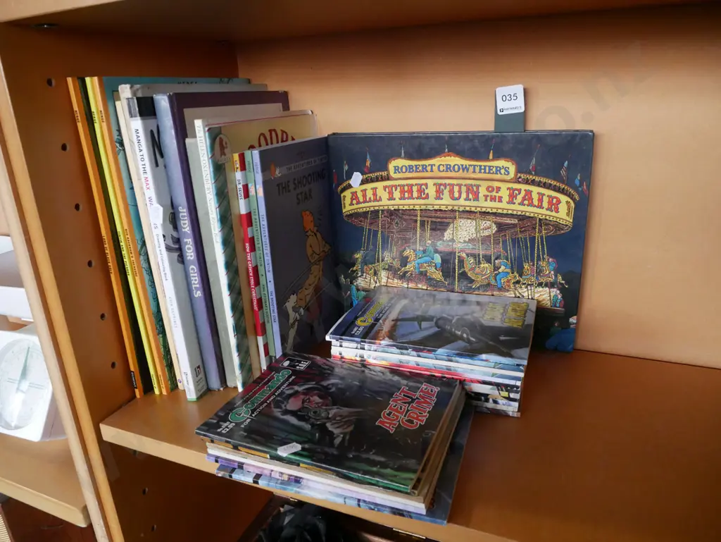 Tintin, Commando and other books Image 1++