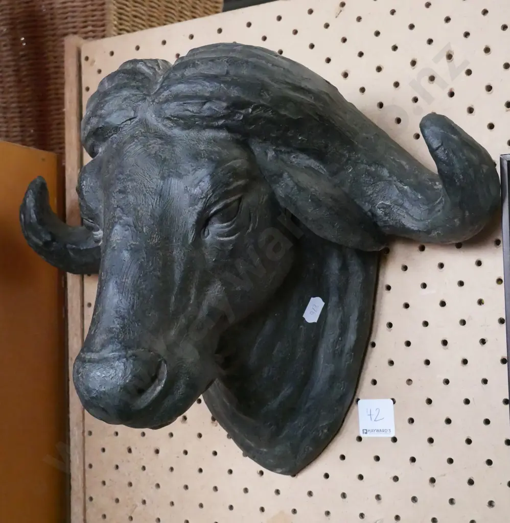 composite water buffalo wall head Image 1++