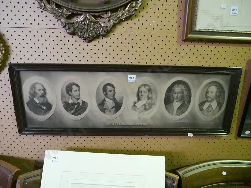 framed print - British poets Image 1++