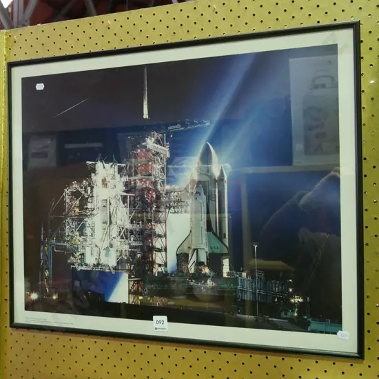 framed print - space shuttle