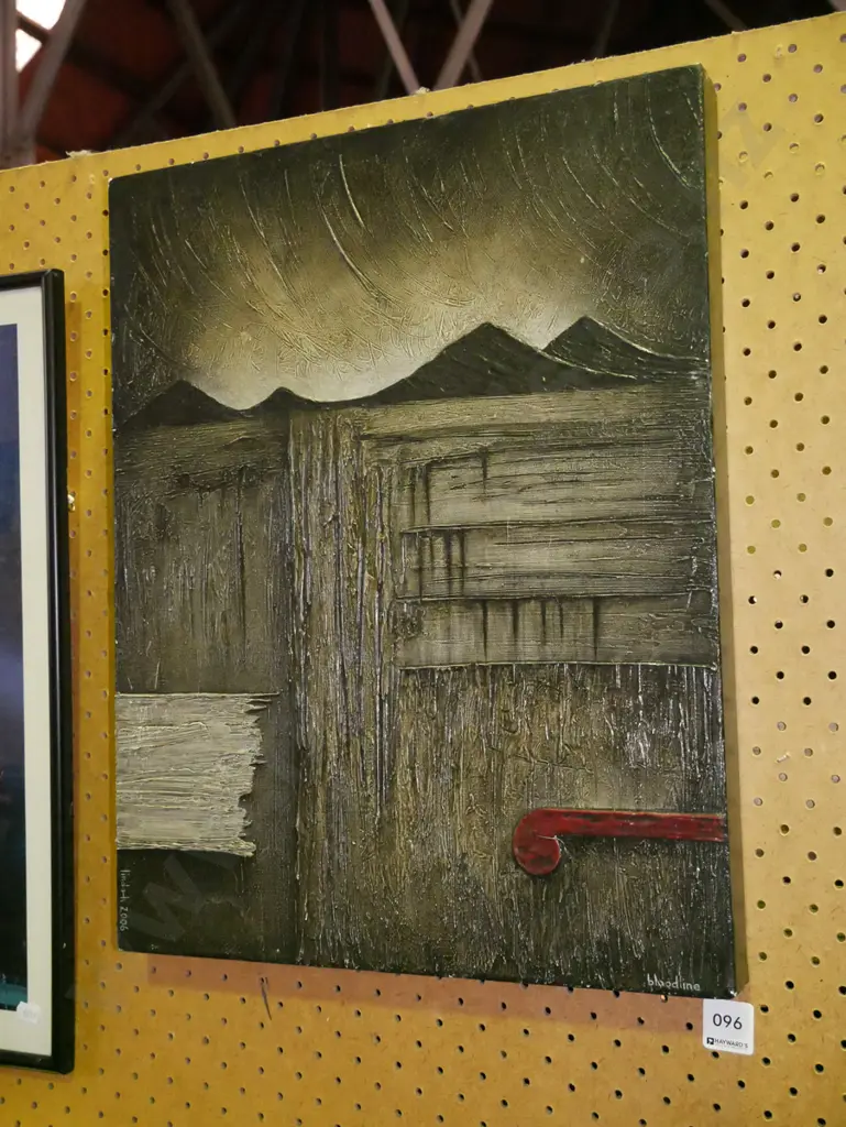 Linda H 2006 - framed mixed media - Bloodline Image 1++