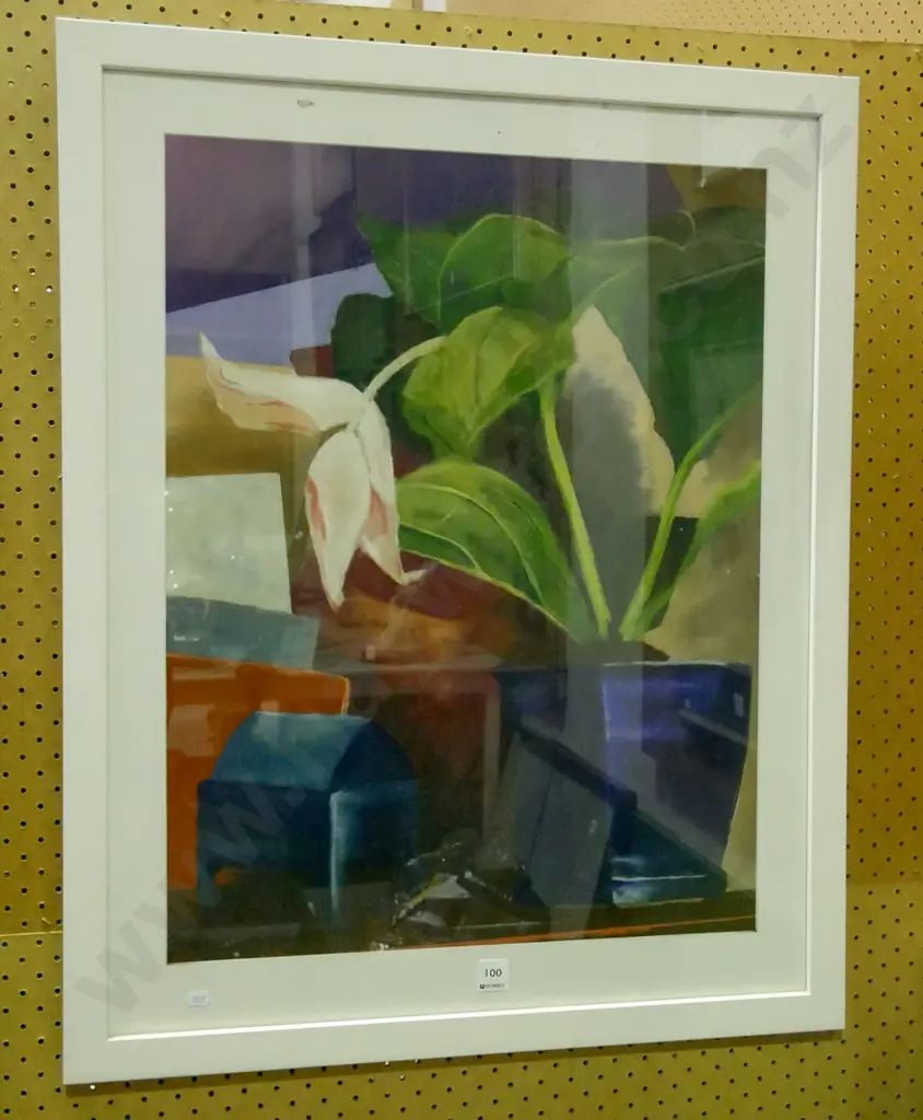 framed acrylic - flowers Image 1++